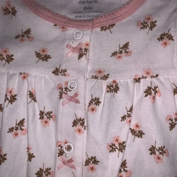 ✨HOST PICK✨ Carter’s Infant Girl’s Floral One Piece - Picture 4 of 5